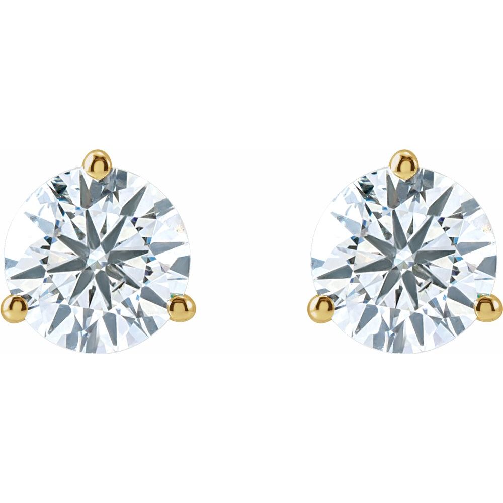 Classic Lab Grown Diamond Martini Studs (1.5 CTW)