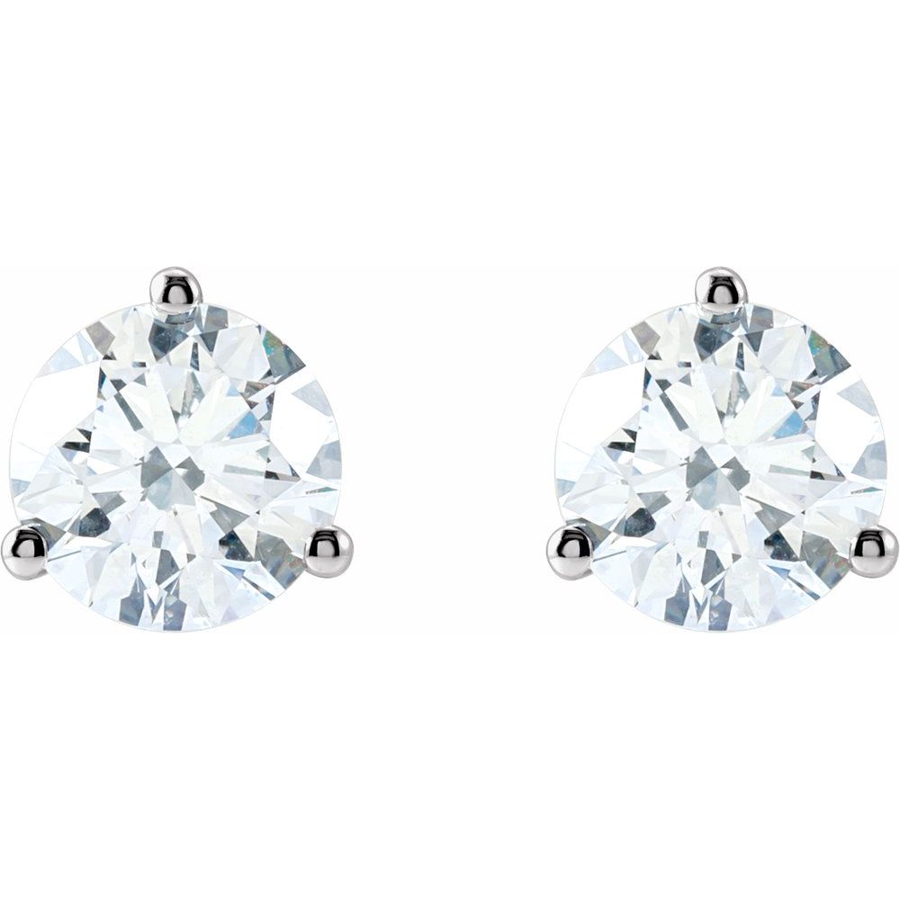 Classic Lab Grown Diamond Martini Studs (1.5 CTW)