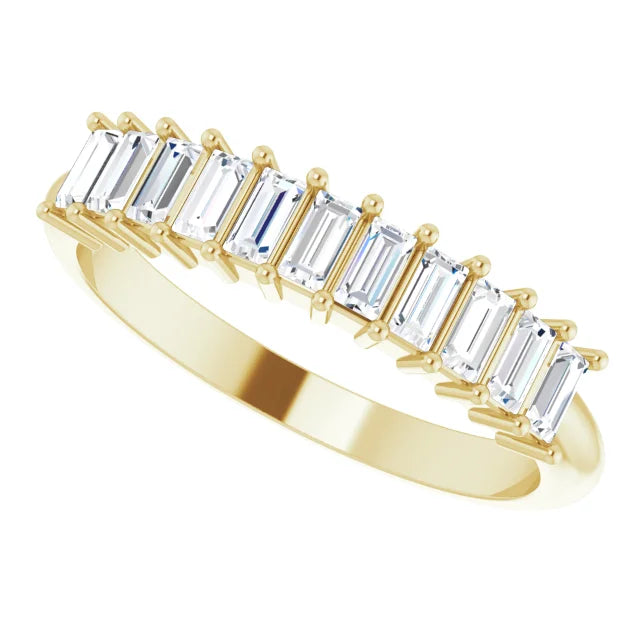 Petite Baguette Diamond Ring