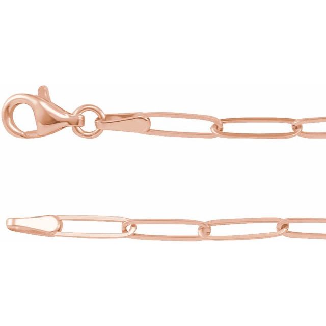 Paperclip Link Chain Necklace
