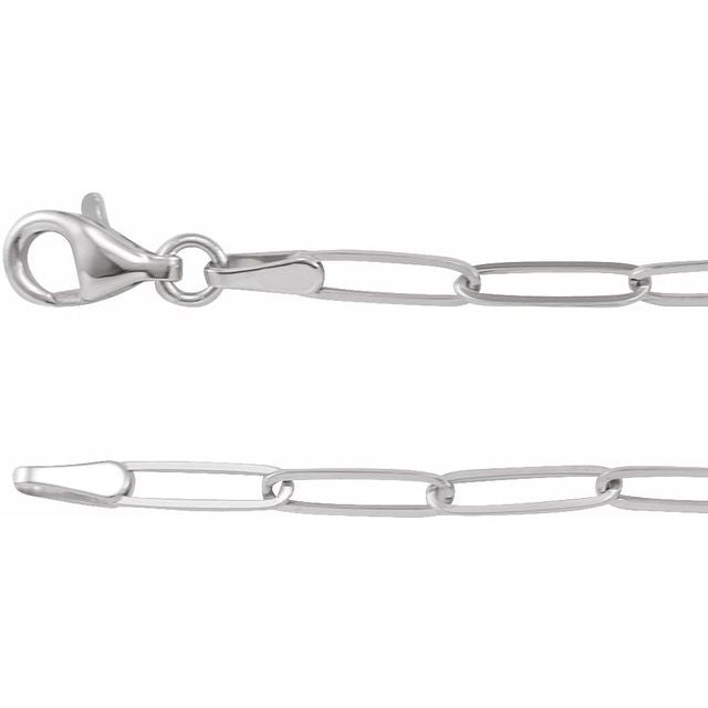 Paperclip Link Chain Necklace