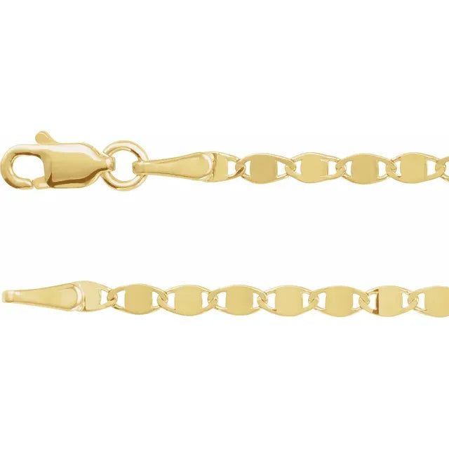 Mirror Link Chain Necklace