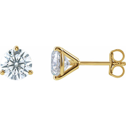 Classic Lab Grown Diamond Martini Studs (3 CTW)