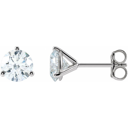 Classic Lab Grown Diamond Martini Studs (1.5 CTW)