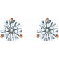 Classic Lab Grown Diamond Martini Studs (3 CTW)