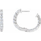 Diamond Eternity Hoops